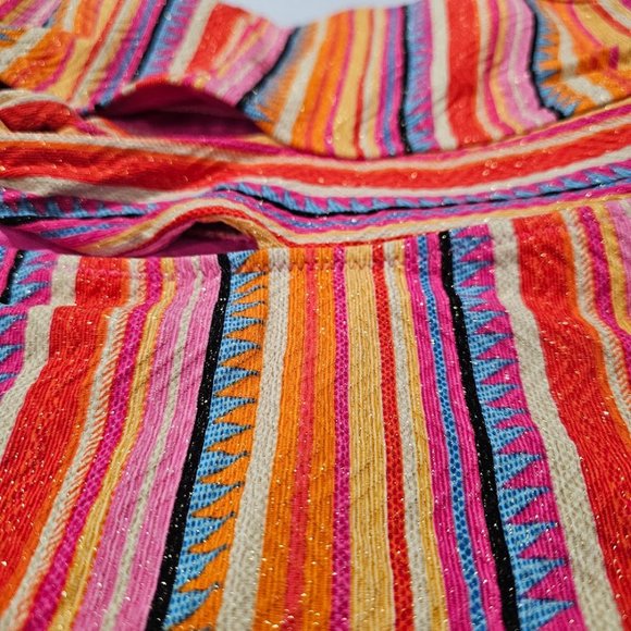 Jessica Simpson Escape to Pacific Tied One-piece Swimsuit - Picture 7 of 12